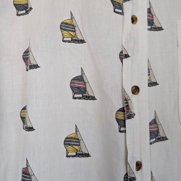 Bugle Boy Sailboat Buttoned Shirt - Picture 3 of 5